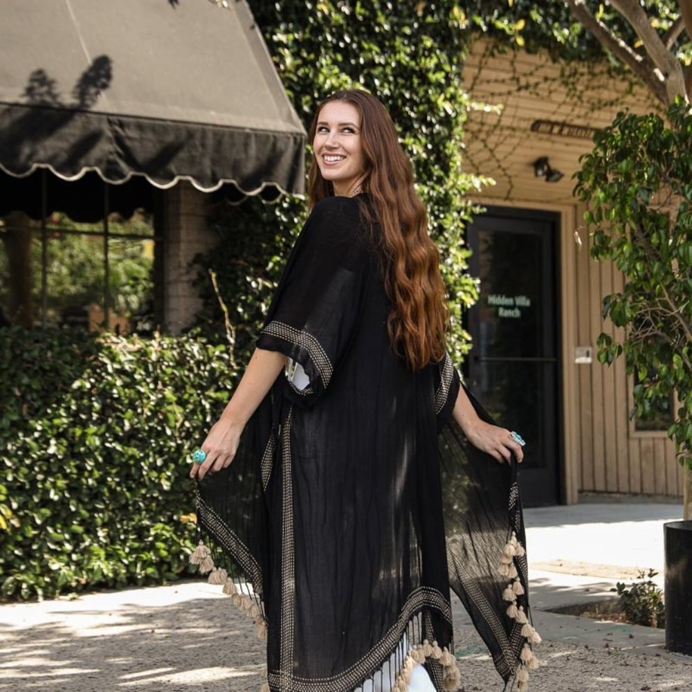 Rayna Tasseled Kimono